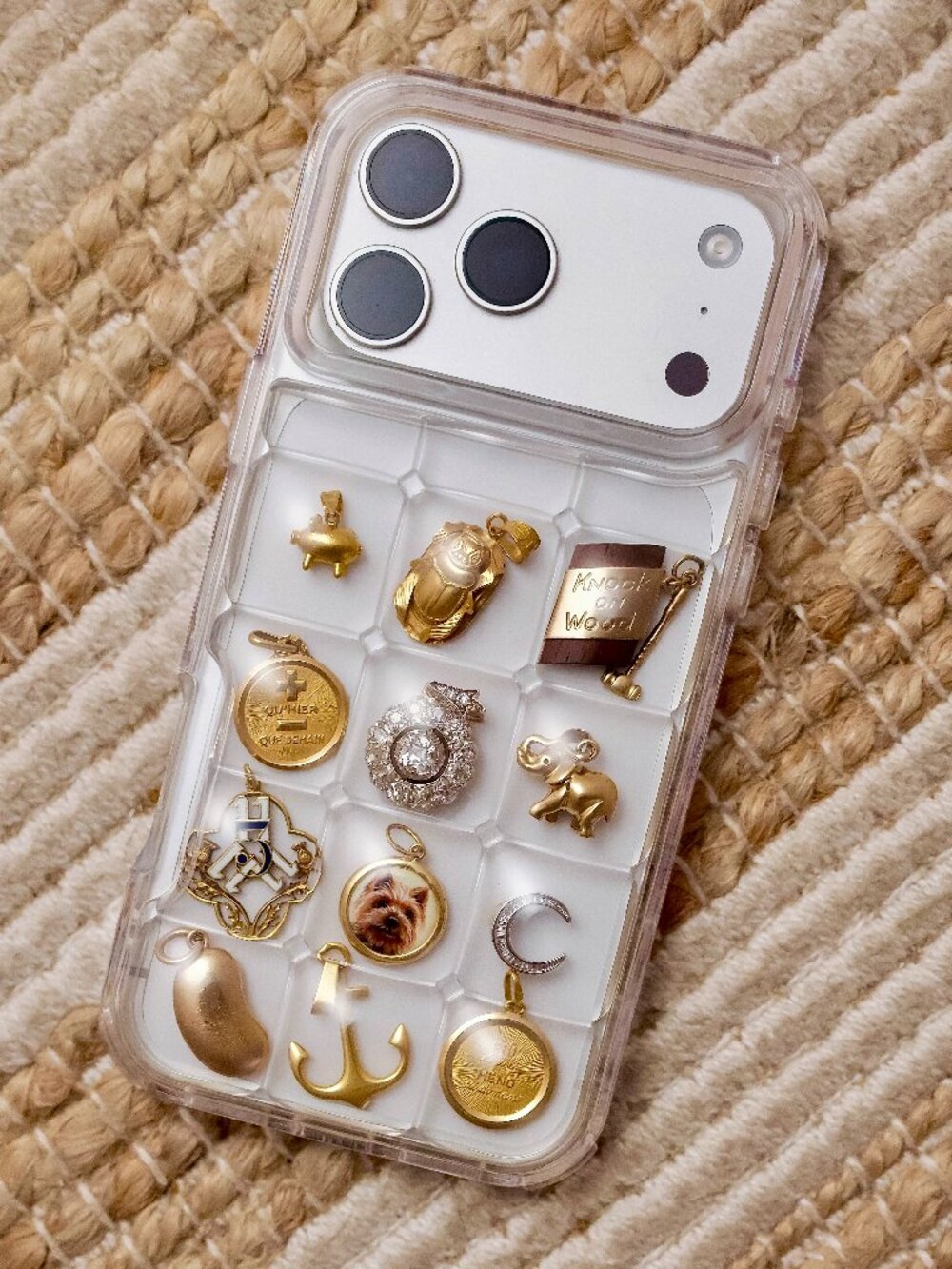 Brand New, 3D Viral Japan Bubble iPhone Case- Clear